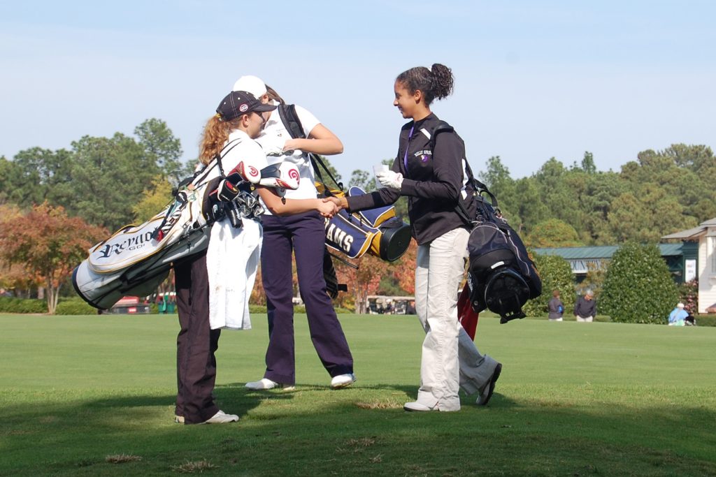 First Day Action Complete In NCHSAA Women’s Golf Championships