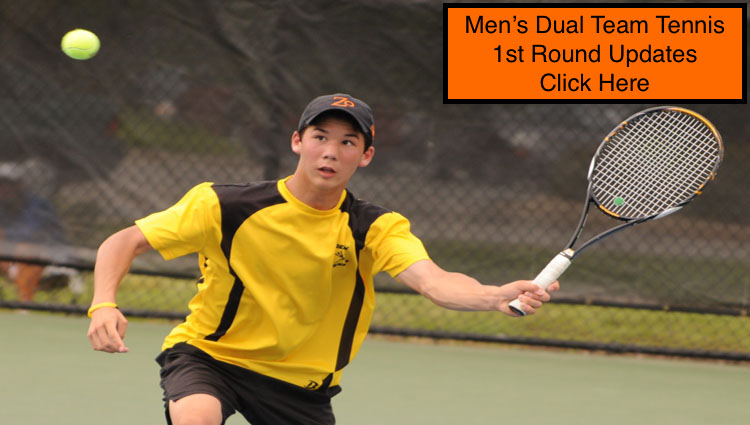 1ST ROUND UPDATES | 2015 Men’s Dual Tennis