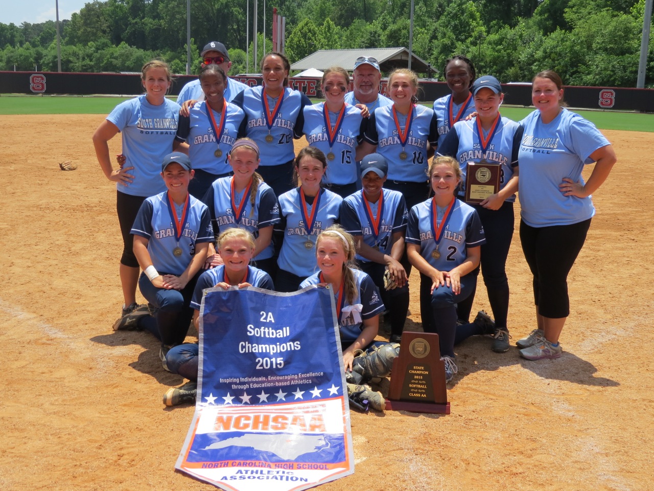 Enka, South Granville Complete Softball Championship Sweeps NCHSAA
