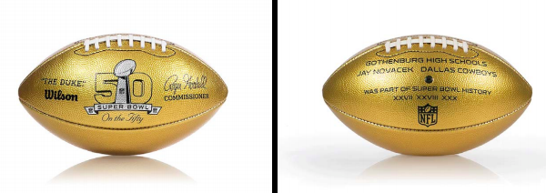 Special Commemorative Footballs Being Delivered To NCHSAA Member Schools