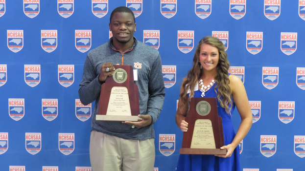 NCHSAA Announces Male & Female Athlete of the Year