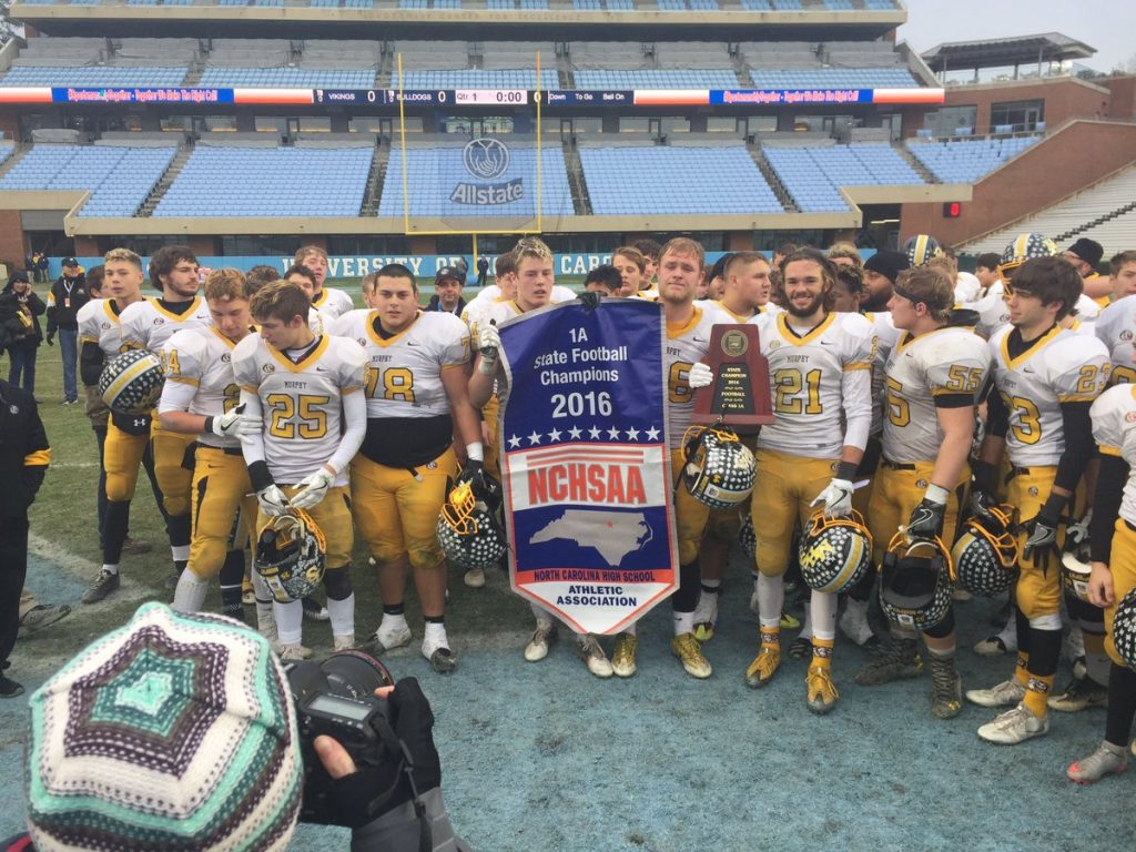 1A Football Championship Recap – Murphy holds off Plymouth 15-14 to win school’s 8th title