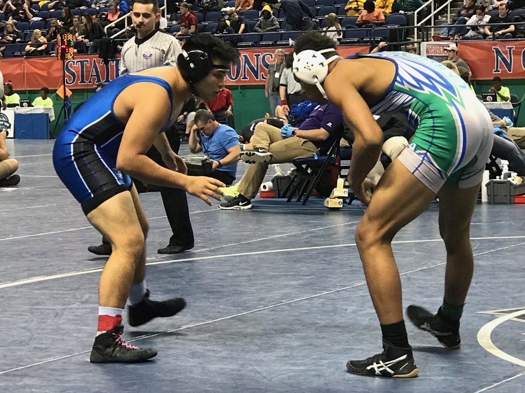 2017 Individual Wrestling 3A Consolation Semifinal Round Results