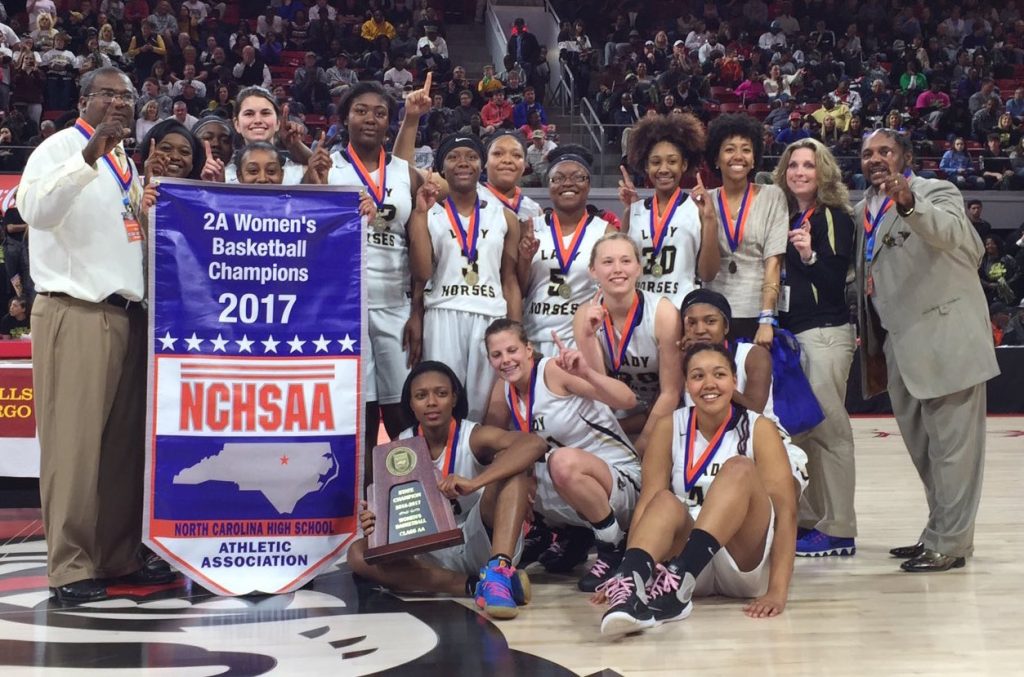 2A Women’s Basketball Championship: Boykin breaks single-season scoring mark, Clinton claims crown with 59-49 win over North Surry