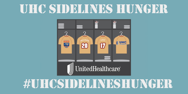 Help Sideline Hunger with UnitedHealthcare and NCHSAA – And Win!
