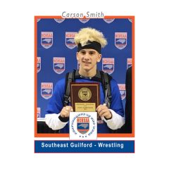 STUDENTS FROM SOUTHEAST GUILFORD & WEST MECKLENBURG EARN PERFORMANCE OF THE WEEK AWARDS