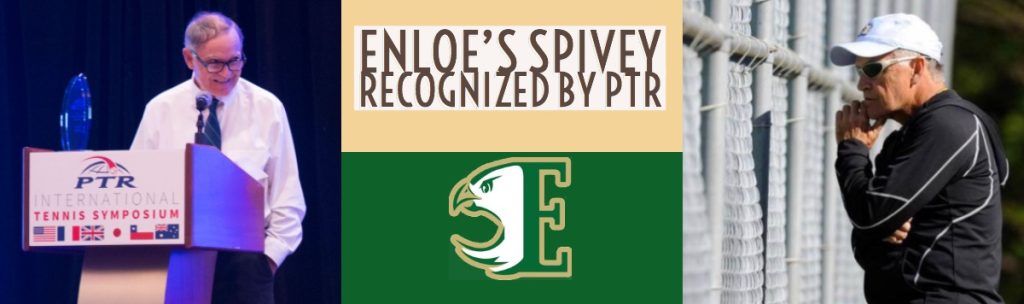 Enloe Tennis Coach Steve Spivey Recognized by National Organization