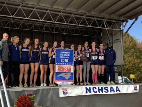 Cuthbertson 2019 3A Women's Cross Country State Championship