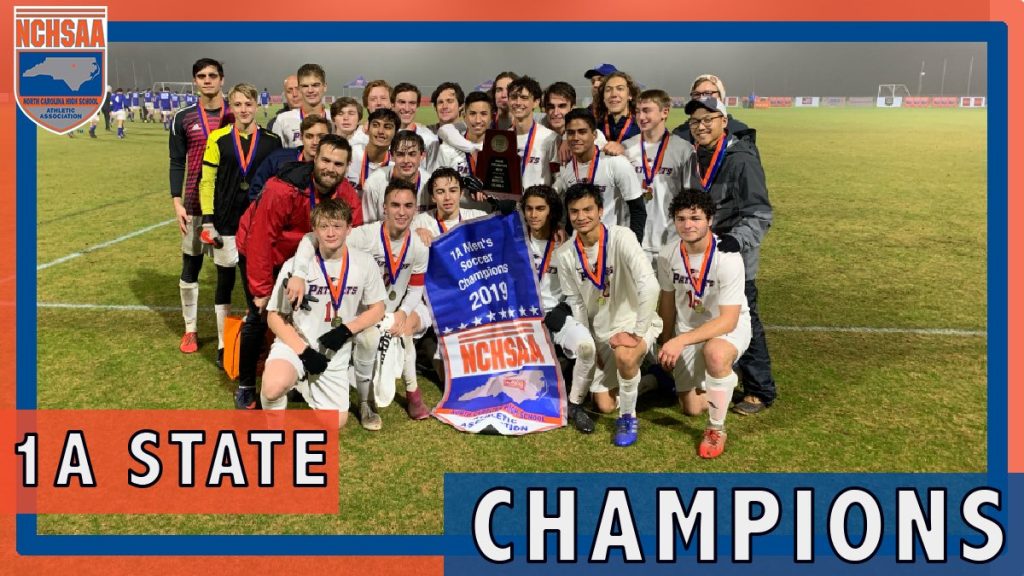 2019 1A Men’s Soccer Championship – Franklin Academy overcomes two goal deficit against Christ the King to win second State Championship