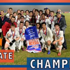 2019 1A Men’s Soccer Championship – Franklin Academy overcomes two goal deficit against Christ the King to win second State Championship