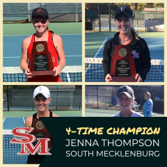 NCHSAA honors two Four-time individual event State Champions