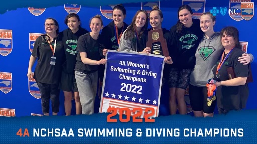 2022 NCHSAA 4A Swimming & Diving Recap | Myers Park women & Green Hope men swim to titles while Curzan slashes national records