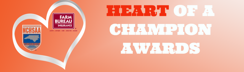 NCHSAA announces 2022 Heart of a Champion Award recipients