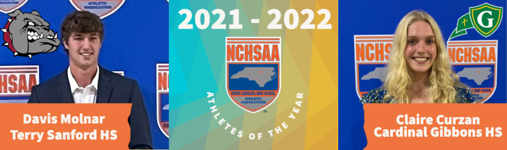 2021-2022 NCHSAA Athletes of the Year Announced