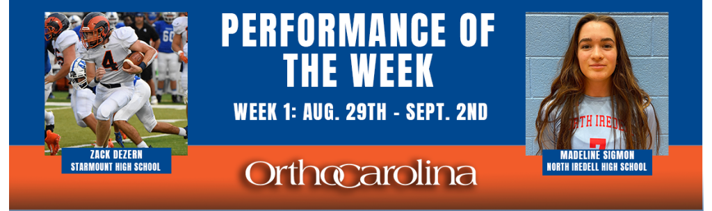 Performance of the Week 1