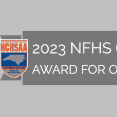 Dreibelbis among 13 leaders nationally in HS Activity Programs to receive NFHS Citation Award