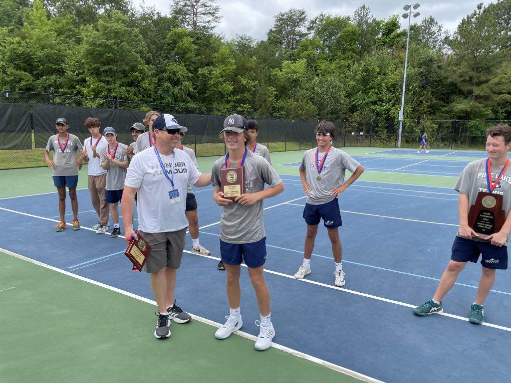 NCHSAA Men’s Dual Team Tennis Champions Crowned